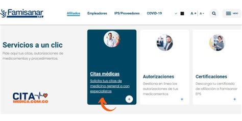 como sacar una cita en famisanar|Agendamiento de Citas Médicas en Famisanar